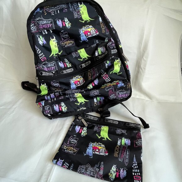 Le Sportsac Monsters, Inc. Mini Basic Backpack - Picture 7 of 12